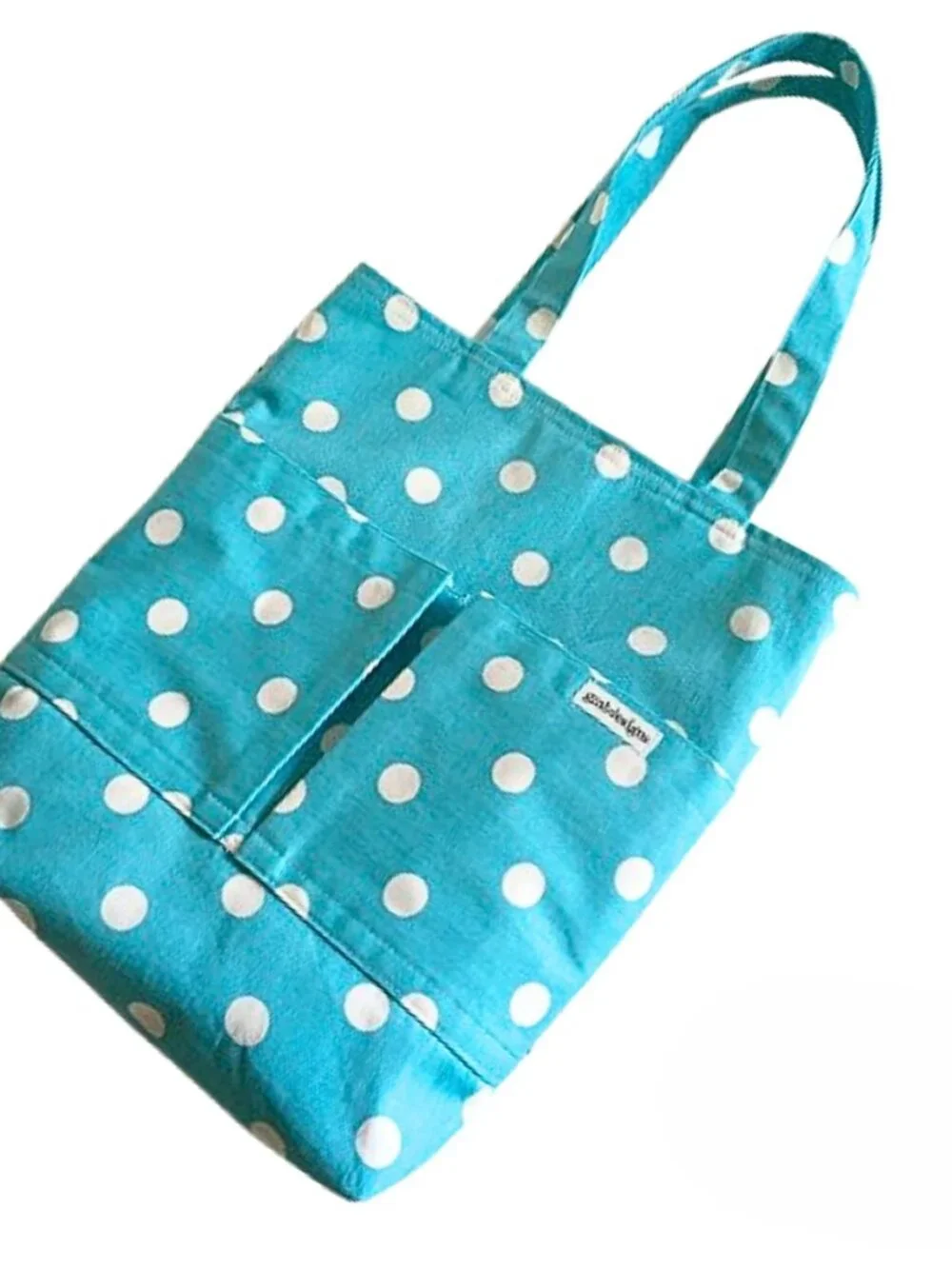 Handmade Mermaid Tote Bag with Pockets Craft Yarn Bag Girls Ladies Gift